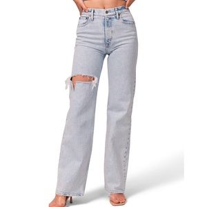 Abercrombie curve love 90s relaxed